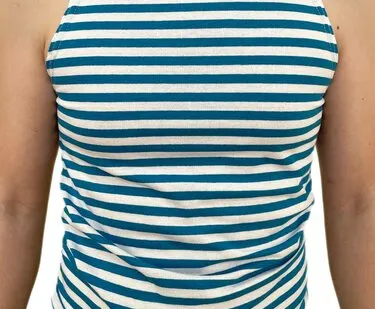 фото Десантная майка-тельняшка ВДВ с небесно-голубой полосой