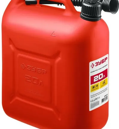 Фото №0 ЗУБР 20 л, Пластиковая канистра, МАСТЕР (38366-20)