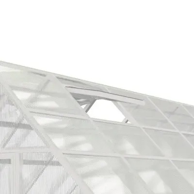 Фото №0 Кровельное окно для теплицы ЧЕЛСИ, цвет Белый (RAL 9003)