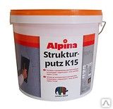 фото Штукатурка Альпина Strukturputz K15, 16 кг