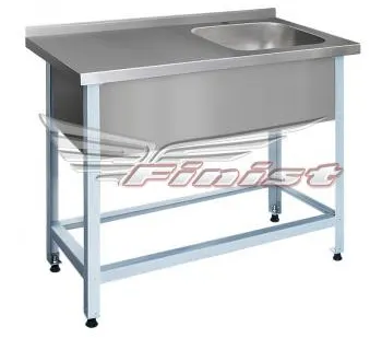 фото Ванна моечная со столом ВМБсц-1 (1160х600х860)