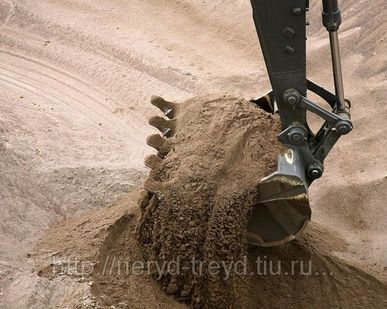 фото Песок для бетона и растворов