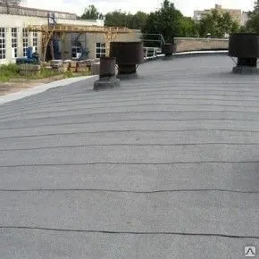 фото Кровля рулонная из наплавляемых материалов