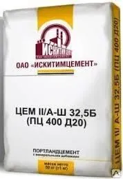 фото Цемент ПЦ400Д20 (50кг)
