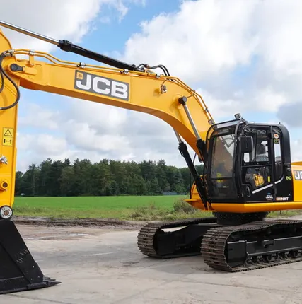 Фото №0 Аренда гусеничного экскаватора JCB-205 JS 205NLC с ковшом и гидромолотом