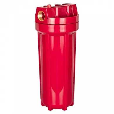 Фото №0 Фильтр ПП д/гор.воды АКВАБРАЙТ АБФ-ГОР-12 SL10", латунь 1/2" (кронштейн, ключ)