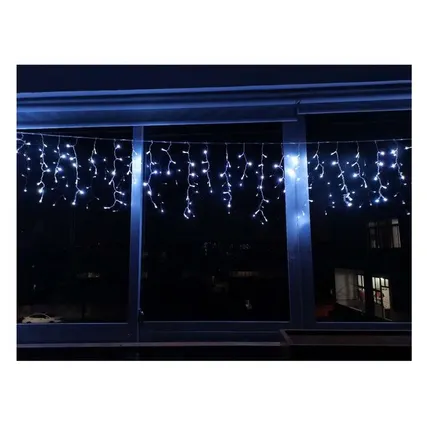 Фото №0 Гирлянда Занавес 200LED провод 3м IP20 тепл. бел. с контроллером Космос KOC_CUR200LED_W