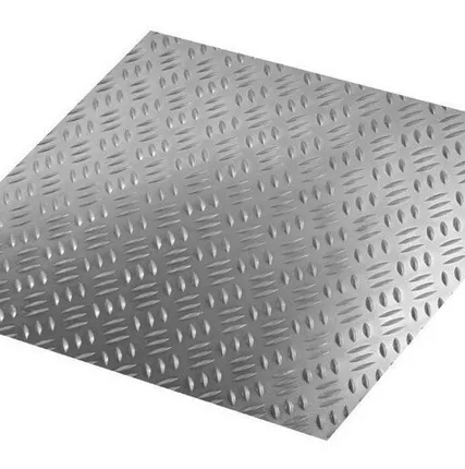 Фото №0 Лист Алюм рифленый 1,5х1500х3000 АМг2Н2