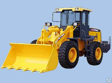 фото Колесный фронтальный погрузчик LW300F XCMG (на рычагах)