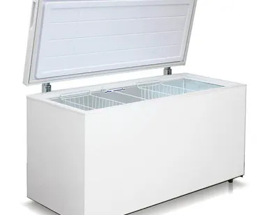 фото Лари морозильные "Бирюса-455 VК"  с глухой крышкой.