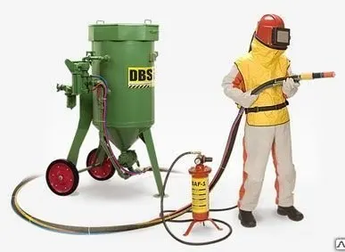 фото Аппарат дробеструйный DBS-100RCS c дистанционным управлением (Contracor) Ге