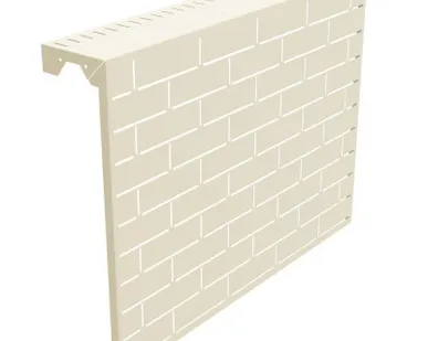 фото Экран для радиатора 610х810х150, Слоновая кость (RAL 1015)