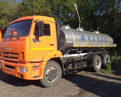 фото Молоковоз КАМАЗ 65115 цистерна 9.8м3