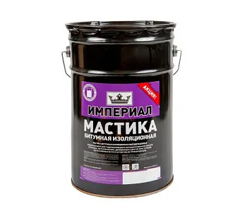 фото Мастика битумная 20 л ТехноНиколь Империал, гидроизоляционная