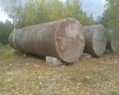 фото Емкости стальные, объем -50 куб.м., горизонтальные Б/У в Москве