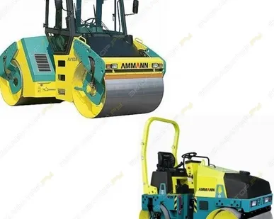 фото Аренда дорожного катка Ammann AV 110 X, Новосибирск