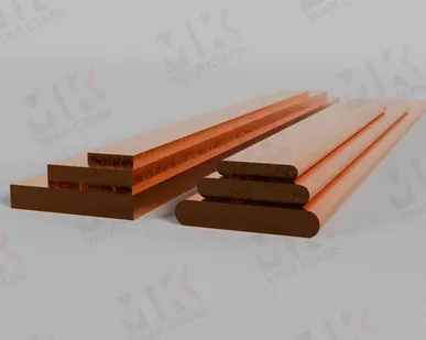 фото Шина медная 40х4 мм М1М электротехническая