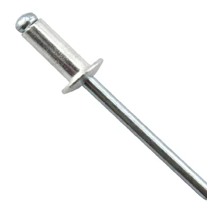 Фото №0 Заклепка вытяжная, алюминий/сталь, стандартный борт 3,2х10