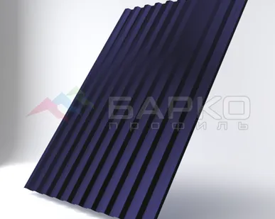 фото Профлист С-21 - 1050 мм (1000 мм) 00000340/5 RAL 5002 Полиэстер 0.5