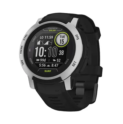Фото №0 Часы Garmin Instinct 2 Solar Surf черный с белым безелем