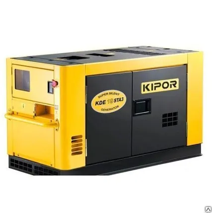 Фото №0 Генератор дизельный + блок автоматики KIPOR KDA12STA+ATS