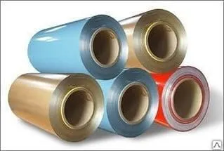 фото Рулон с полимерным покрытием 0.45х1250мм, RAL 3009