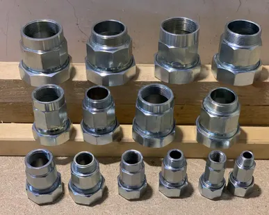 фото краб Сансфера. фитинги компрессионные -муфты зажимные от производителя