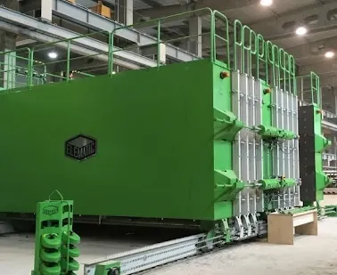 фото Кассетная установка ЖБИ Weckenmann, Elematic, Tecnocom, Olmet для стеновых панелей и плит перекрытия