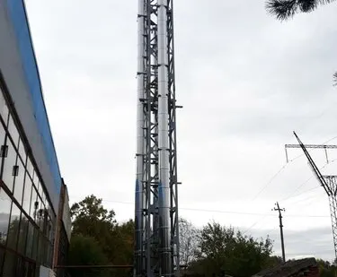 фото Дымовые трубы для ГПУ