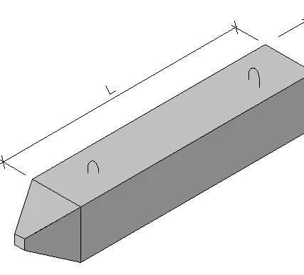 Фото №0 Свая забивная С80.30-9