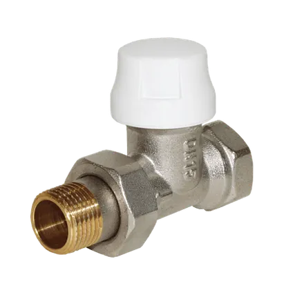 Фото №0 Клапан термостатический прямой 1/2" c преднастройкой PRADEX KTR01