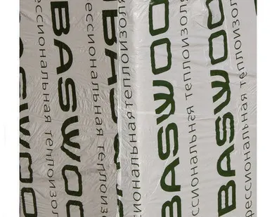 фото Плиты теплоизоляционные BASWOOL Фасад 110 (НГ) 1200х600х50 / 4,32м2