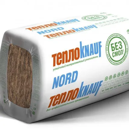 Фото №0 Утеплитель KNAUF ТеплоKNAUF NORD TS 035 Aquastatik 1230*610*100 мм 6 плит