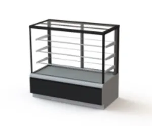 фото Витрина кондитерская Kayman K-ВК-1300 ЛЮКС КВАДРО СЕРЕБРО