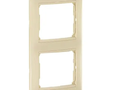 фото Рамка 2-м Valena верт. сл. кость (DIY-упак.) Leg 695635