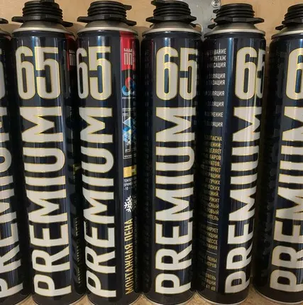 Фото №0 Пена монтажная "Премиум 65" 900 мл