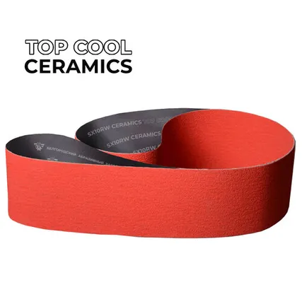 Фото №0 Ленты бесконечные шлифовальные SX10RW CERAMICS 50х610 мм Р36