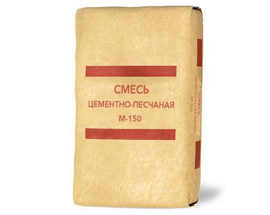 фото Цементно-песчаная смесь М-150, 30кг