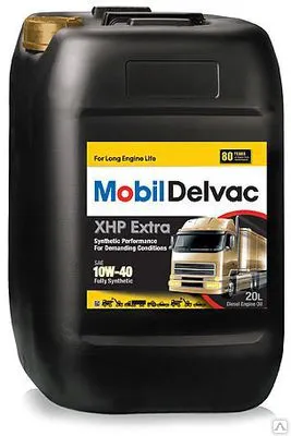 Фото №0 Моторное масло MOBIL DELVAC XHP EXTRA 10W-40