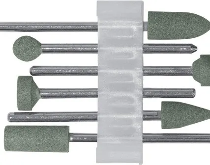 Фото №0 Шарошки силиконово-карбидные, мини, набор 6 шт.