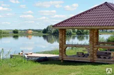 Фото №0 Деревянная беседка из бревна