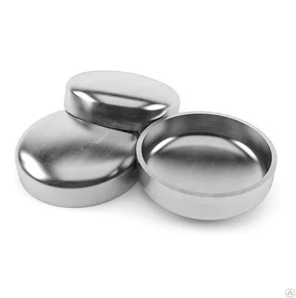 Фото №0 Заглушка эллиптическая DN 80 88.9х3.0 AISI 304 нержавеющая