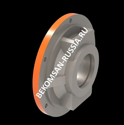 Фото №0 Крышка картера торцевая задняя для компрессора Bekomsan Esinti 102