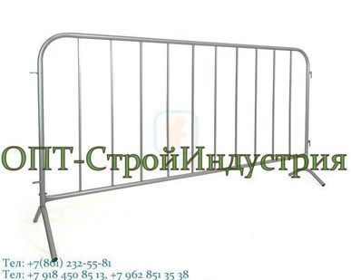 фото Мобильные переносные ограждения типа «Барьер»