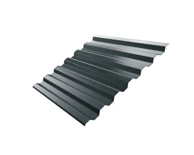 фото Профнастил С21R 0,5 Satin RAL 7016 антрацитово-серый
