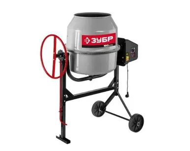 фото Бетономешалка Зубр БМЧ-160