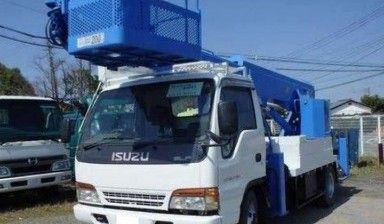 фото Услуги автовышки Исузу