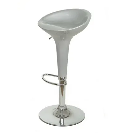 Фото №0 Стул барный, газ-лифт MDI, сиденье пластик, металлик