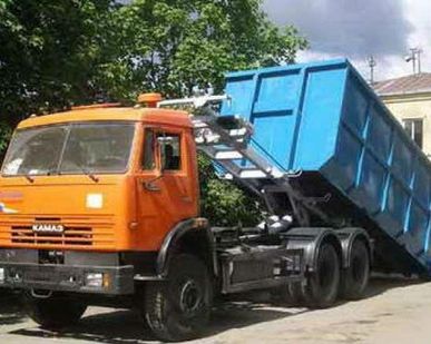 фото Вывоз строительного мусора мультилифтом 27 м/куб. Воронеж