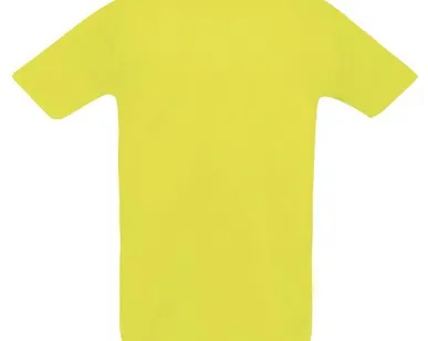 фото Футболка унисекс SPORTY 140, желтый неон